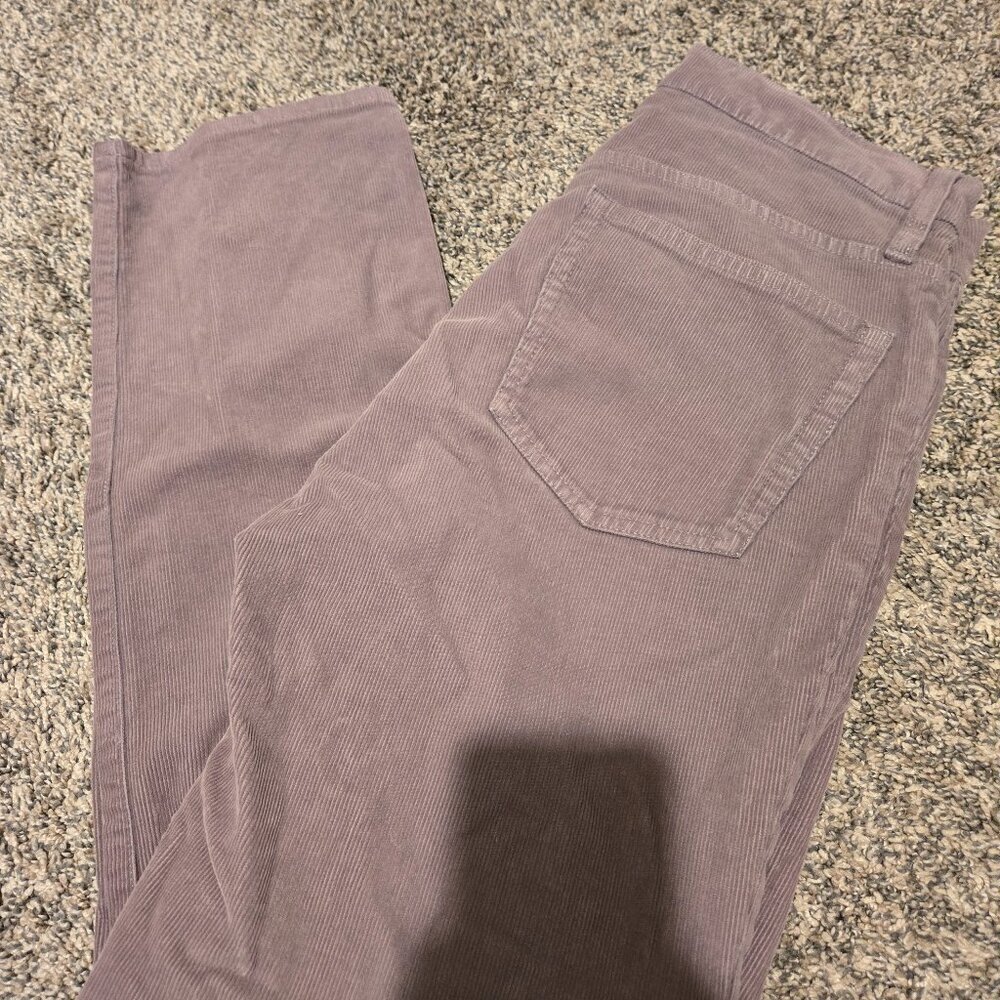 J Crew Vintage Slim Straight Corduroys Gray 28